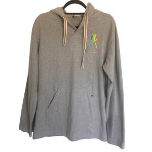 Edward Sharpe & The Magnetic Zeros Sweatshirt Hoodie Men's Size Medium Gray NWOT